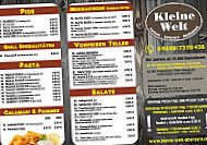 Pizzeria Und Kebaphaus Kleine Welt menu