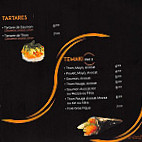 Sushi Ball menu