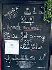 Les Marais Chauds menu
