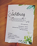 Lichtburg menu