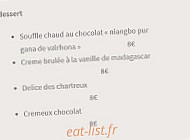 De L De La Poste menu