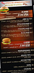 Burger Food menu