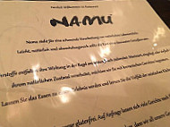 Namu menu