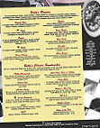 Betty's Diner menu