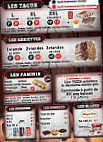 Laval Kebab menu