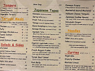 Sushi Yah-Man menu