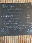 Baker's Cupboard menu