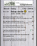 Langenhorst menu
