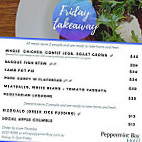 The Bistro at Peppermint Bay menu