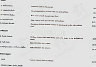 Chef's Tandoor menu