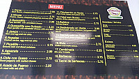 Gorditas Tony's menu