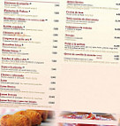 La Paella menu
