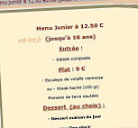 Auberge Du Musee menu