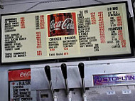 Tastee Hut menu