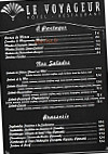 Hotel Restaurant Le Voyageur menu