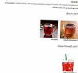 Starbucks Coffee menu