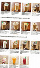 Starbucks Coffee menu