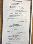 Argonne Supper Club menu