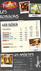 Flam's Nantes menu