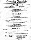 Milliken's Seafood menu