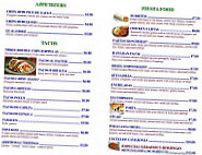 La Mexicana Grill menu