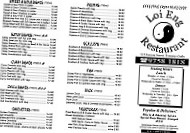 Loi Eng Restaurant menu