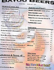 Bayou Smokehouse Grill menu