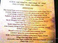 Turtle Island menu
