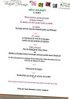 Relais De La Blanche Hermine menu