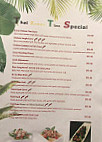 Thai Lemon Tree menu
