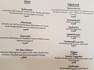 Restaurant im Badhaus menu