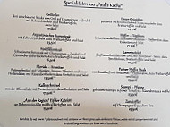 Restaurant im Badhaus menu