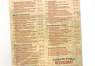 Chang Chen menu
