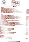 Le Chalet Du Lac menu