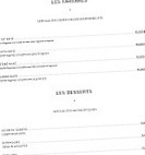 Le St 21 menu