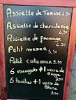 Le Corfou menu