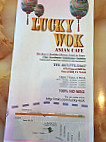 Lucky Wok Asian Cafe menu