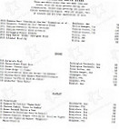 Jackalope Mornington Peninsula menu