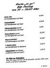 Gasthof Zum Oschenberg menu