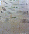 Anthony's Italian menu