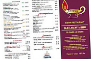 Deepka Indian menu