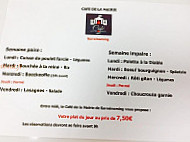 Café De La Mairie menu