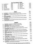 Brooks Corner menu