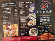 Crafty Crab Kalamazoo menu