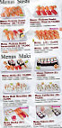 Sushi Edokko menu