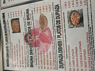 Delhi Dar menu