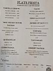Morenci Pub menu