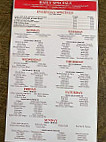 Shelby Cafe menu