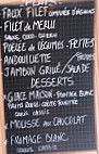 Au Grignot'age menu
