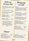 Restaurant Kroatien menu
